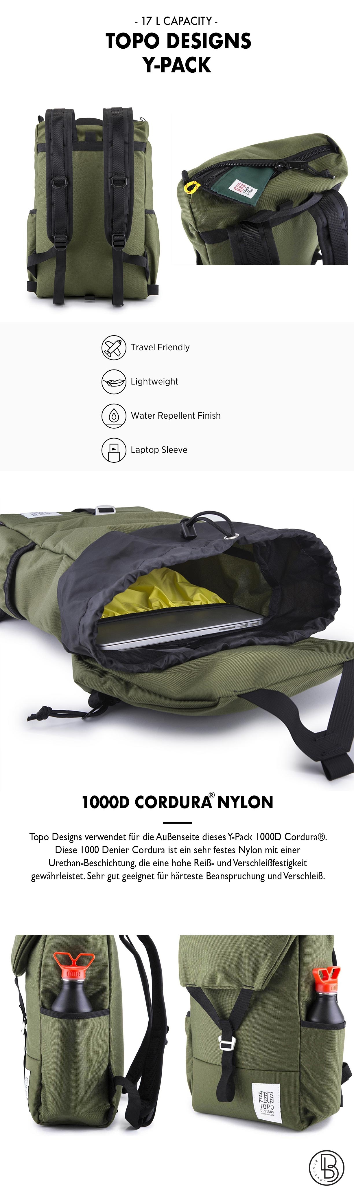 Topo Designs Y-Pack Produktinformationen