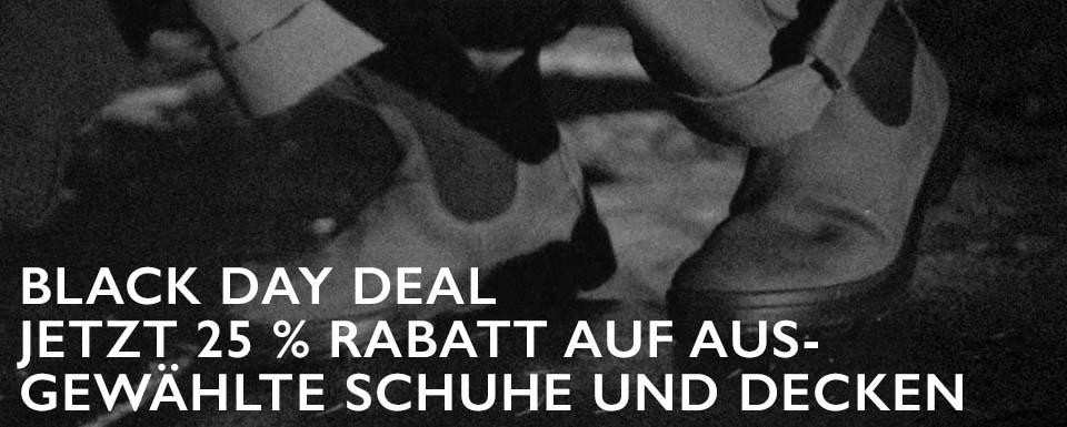 Black Day Deal auf Schuhe und Decken