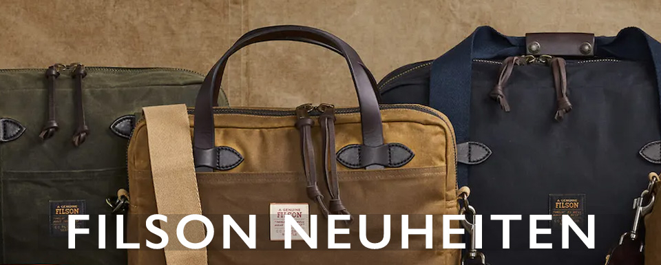 Filson, neue Saison, neue Styles Filson, neue Saison, neue Styles