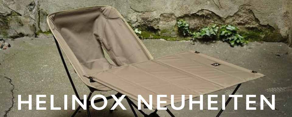 Helinox, neue Saison, neue Styles