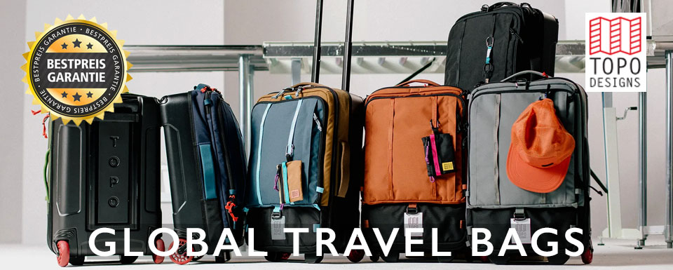 Topo Designs Global Travel Bags