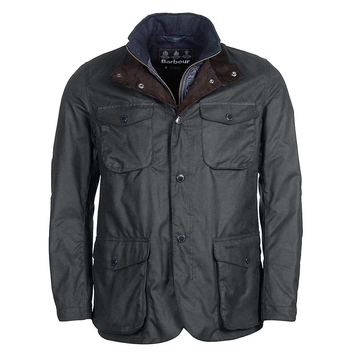 Barbour Ogston Wax Jacket Navy Robuste und Stilvolle Outdoorjacke