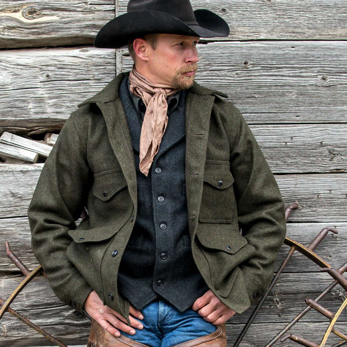 Filson lined mackinaw cruiser Clearance