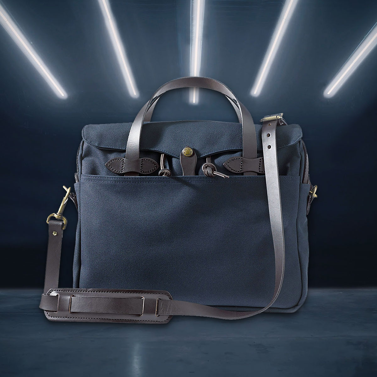 Filson Original Briefcase Navy Stilvolle Aktentasche von Filson