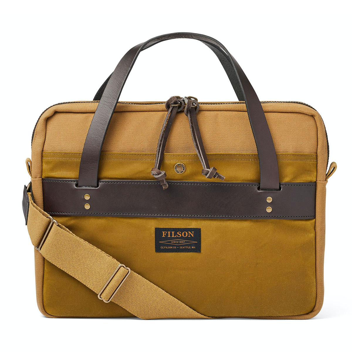 Twill briefcase sale