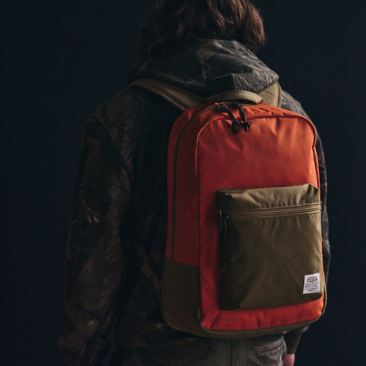 Tan laptop backpack on sale