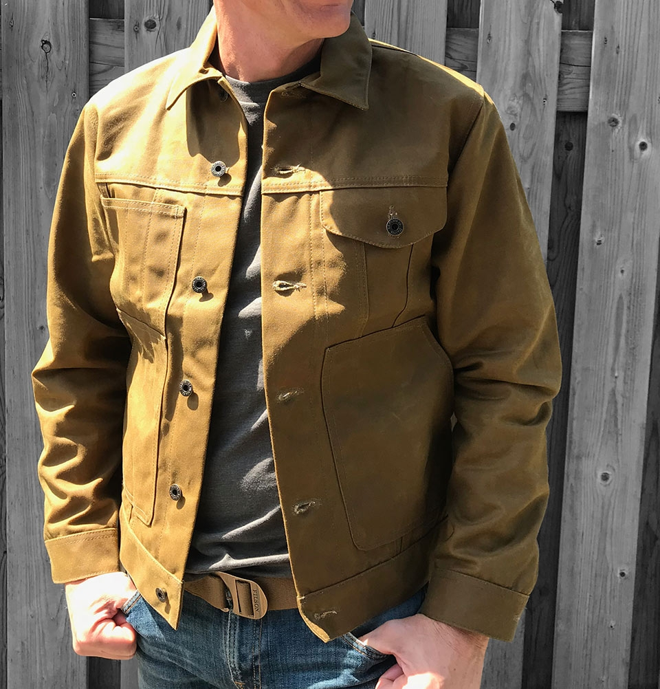 Tan short jacket discount