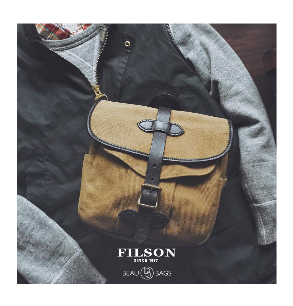 Filson Rugged Twill Field Bag Small Tan
