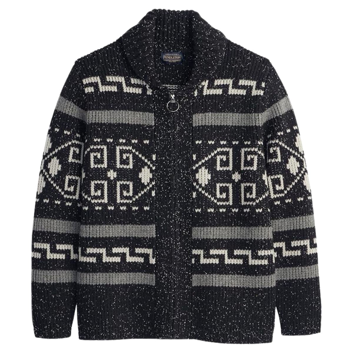 Pendleton The Original Westerley Cardigan Black/Donegal