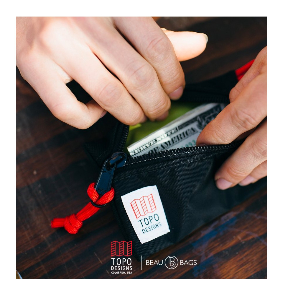 Topo Designs Accessory Bags 3 Pack Black