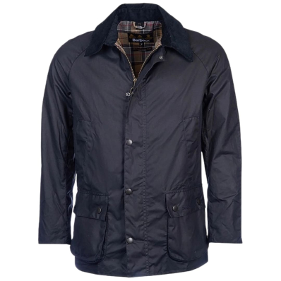 Barbour Holden Half Zip Lambswool Sweater Navy