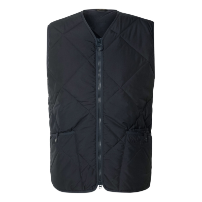 Barbour Holden Half Zip Lambswool Sweater Navy