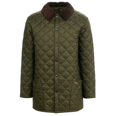 Barbour Reversible Fleece Jacket Fern