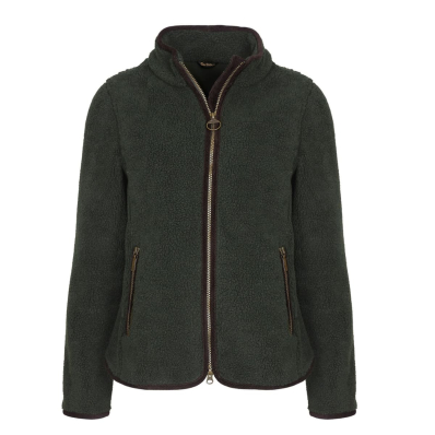 Barbour Reversible Fleece Jacket Fern