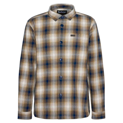 Barbour Holden Half Zip Lambswool Sweater Navy