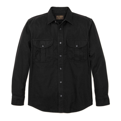 Filson Alaskan Guide Shirt Red Black front