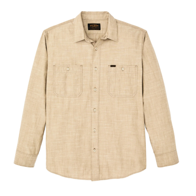 Filson Field Flannel Shirt Otter Green