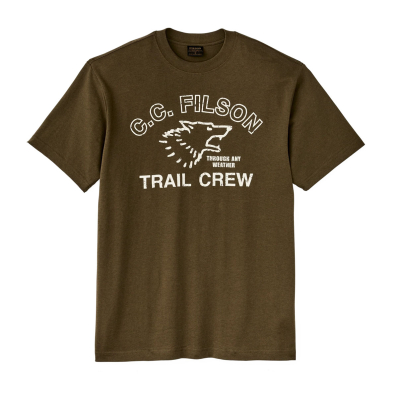 Filson Pioneer Graphic T-Shirt Steel/Game front