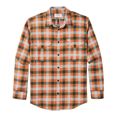 Filson Field Flannel Shirt Otter Green