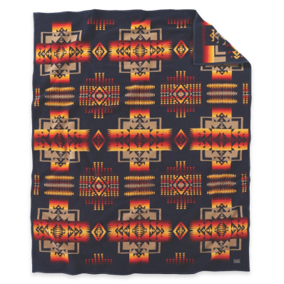 Pendleton National Park Full Blanket Glacier front Size: 203x229 cm