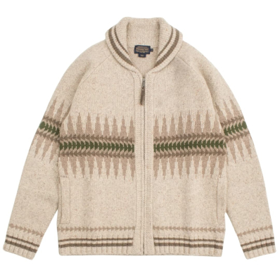 Pendleton Burnside Flannel Shirt Olive/Blue/Rust Plaid