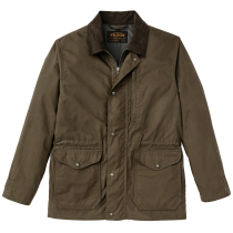 Filson Dry Wax Mile Marker Coat Burnt Olive