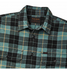 Filson Field Flannel Shirt Otter Green