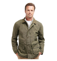 Barbour Holden Half Zip Lambswool Sweater Navy