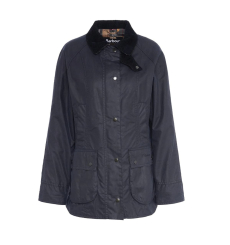 Barbour Holden Half Zip Lambswool Sweater Navy