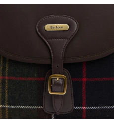 Barbour Wax Leather Briefcase Navy