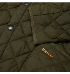 Barbour Reversible Fleece Jacket Fern