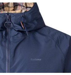 Barbour Holden Half Zip Lambswool Sweater Navy
