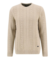 Barbour Holden Half Zip Lambswool Sweater Navy