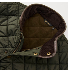 Barbour Reversible Fleece Jacket Fern