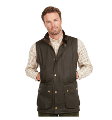 Barbour Holden Half Zip Lambswool Sweater Navy
