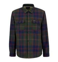 Barbour Holden Half Zip Lambswool Sweater Navy