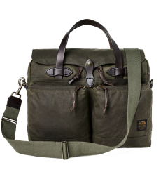 Filson 24-Hour Tin Briefcase 11070140 Otter Green