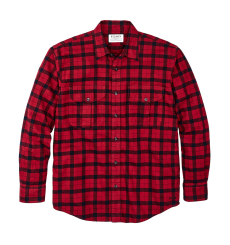 Filson Alaskan Guide Shirt Red Black front