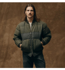 Filson Down Cruiser Vest Blue Coal