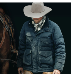 Filson Down Cruiser Vest Blue Coal