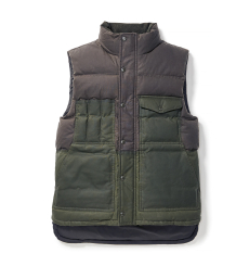 Filson Down Cruiser Vest Blue Coal