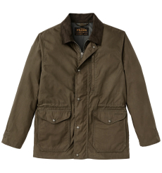 Filson Insulated Short Cruiser Dark Brown front