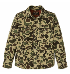 Filson Wool Jac-Shirt Oat/Brown/Heather/Multi Plaid front