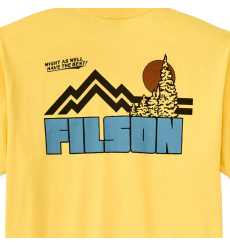 Filson Pioneer Graphic T-Shirt Steel/Game front