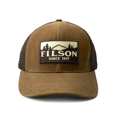 Filson Logger Mesh Cap 1130237-Dark Tan