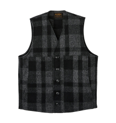 Filson Mackinaw Wool Vest Charcoal