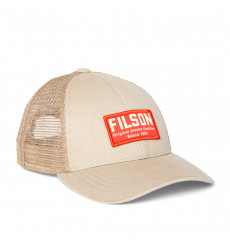 Filson Mesh Snap-Back Logger Cap 20204520-Khaki front