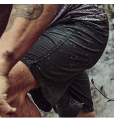 Filson Oakville Canvas Shorts Bronze Brown front