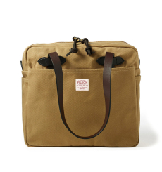 Filson Tote Bag With Zipper 11070261 Tan