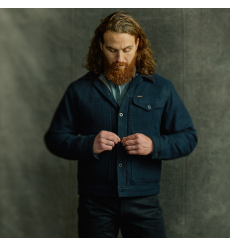 Filson Spokane Insulated Work Vest Navy front